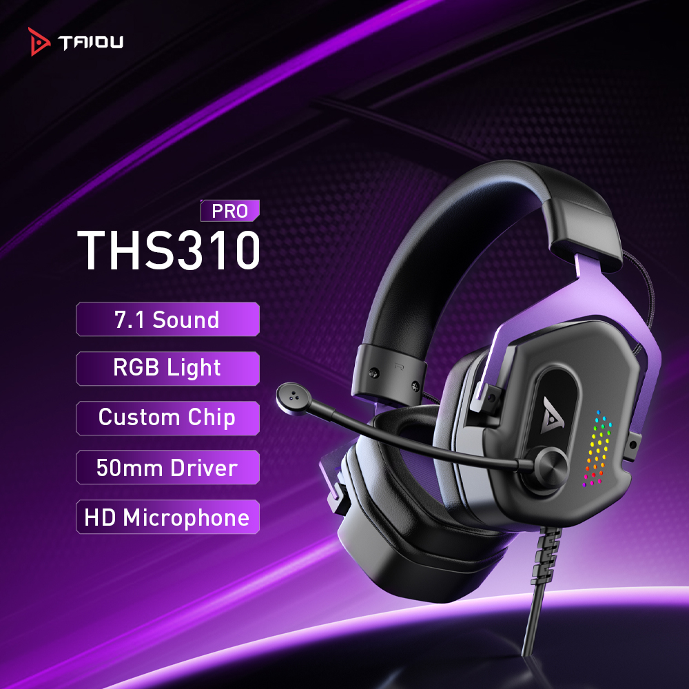 Gaming Console M20 Pro - Słuchawki gamingowe przewodowe TAIDU THS310 PRO