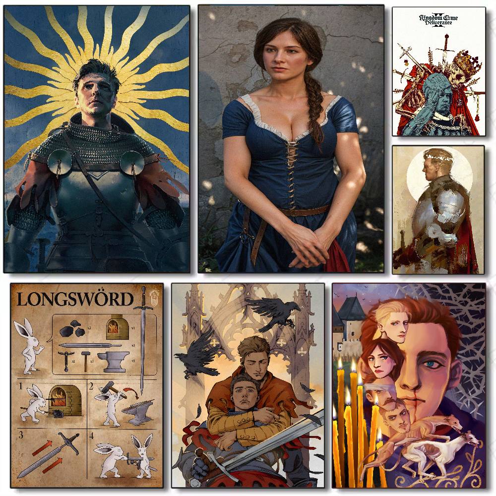 Gaming Console Wallpaper - Fajna seria gier Kingdom Come Deliverance