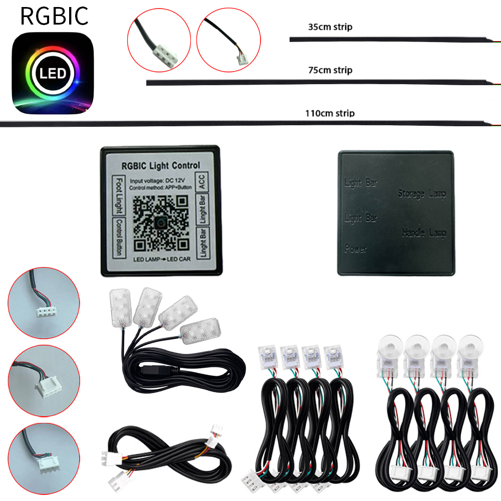Led Gaming Light Strip - Pełne kolory Streamer Symphony RGBIC Akcesoria