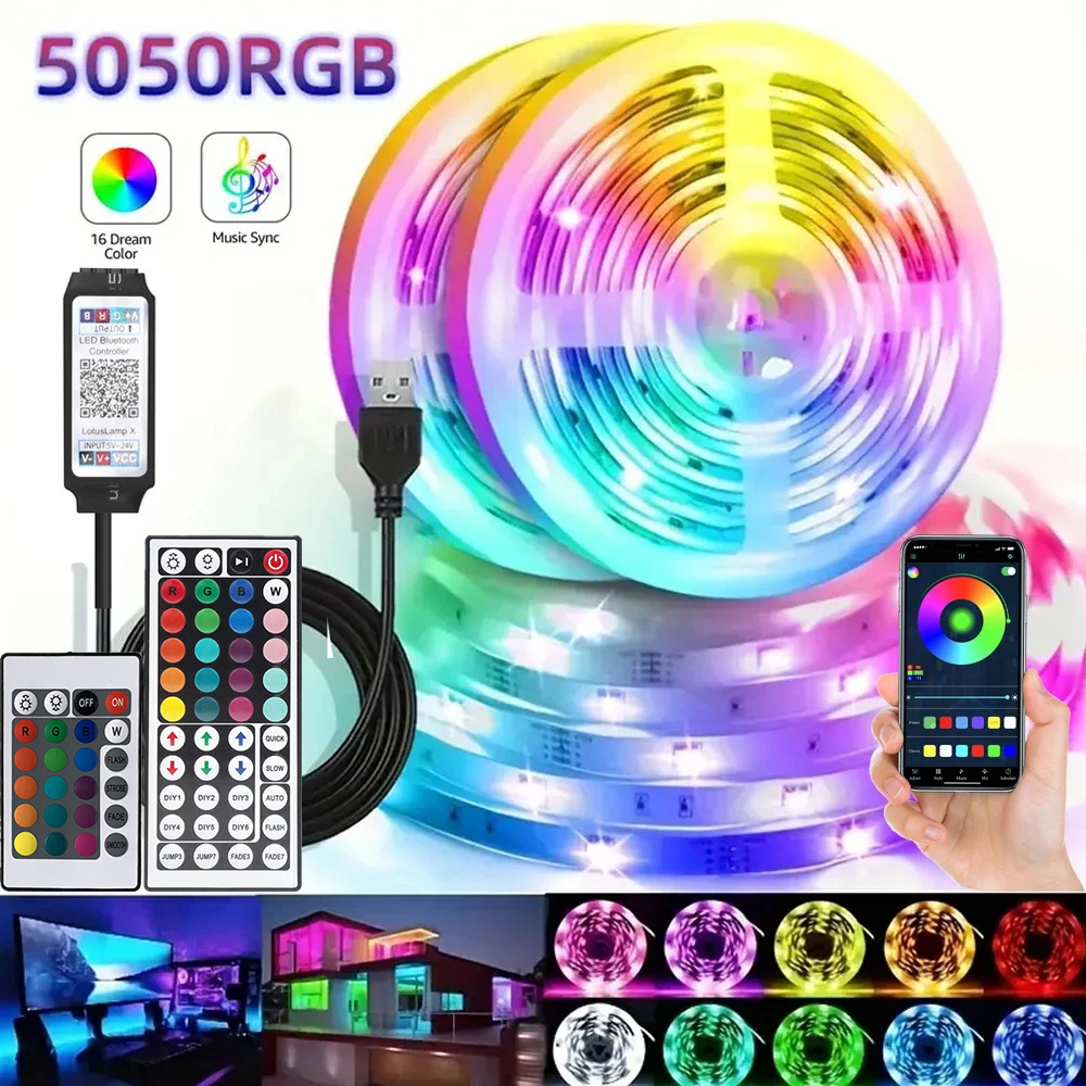 Led Gaming Light Strip - Inteligentna taśma LED RGB do gier,