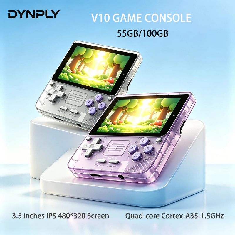 Gaming Console Linux - POWKIDDY V10 3,5-calowy ekran IPS Oca