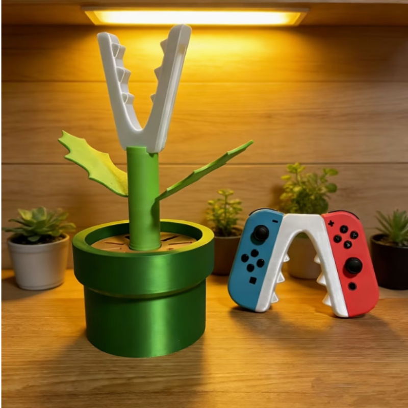 Gaming Console Table - Figurki Chomper, dekoracja do domu, rzeźba,