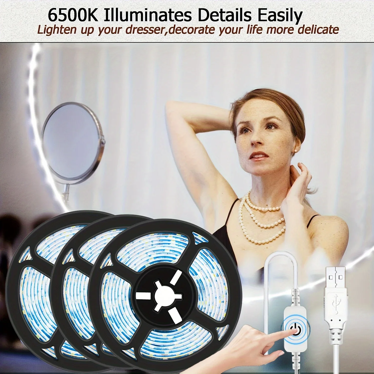 Led Gaming Light Strip - Taśma LED USB 5V 2835 SMD