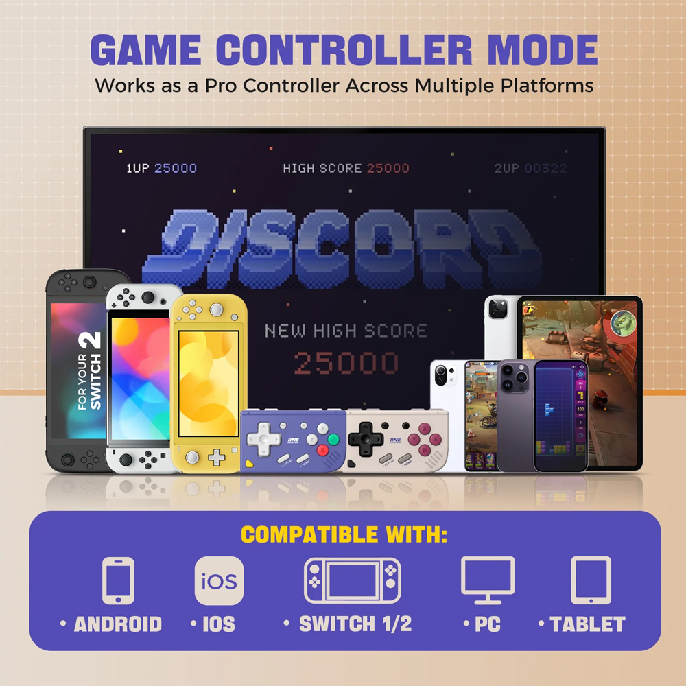 IINE Ananke Gen 2 Retro Mini G – Gaming Console Bluetooth recenzja i cena