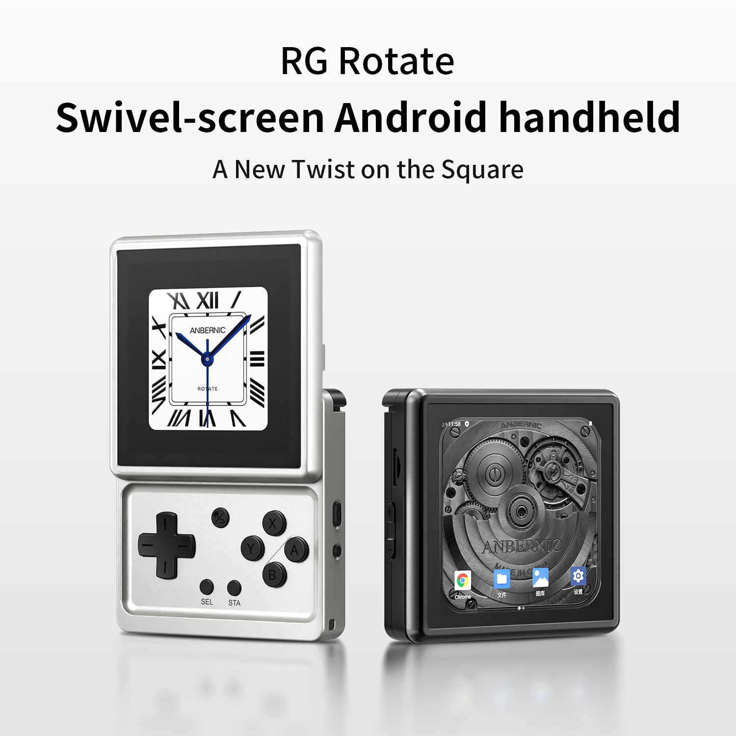Anbernic RG Rotate Retro Przen – Gaming Console Old recenzja i cena