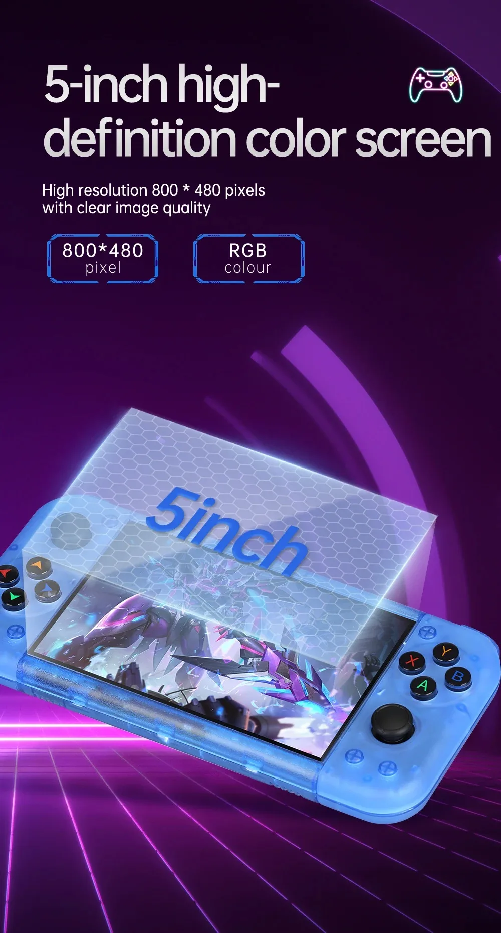 Nowa przenośna konsola do gier – Gaming Console Old recenzja i cena