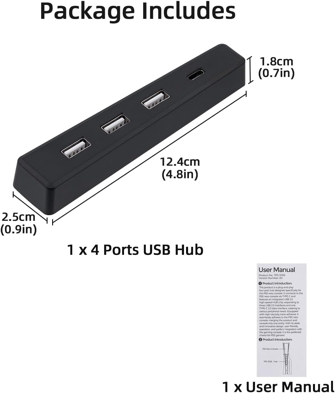 4-portowy koncentrator USB do  – Gaming Console Ps5 recenzja i cena