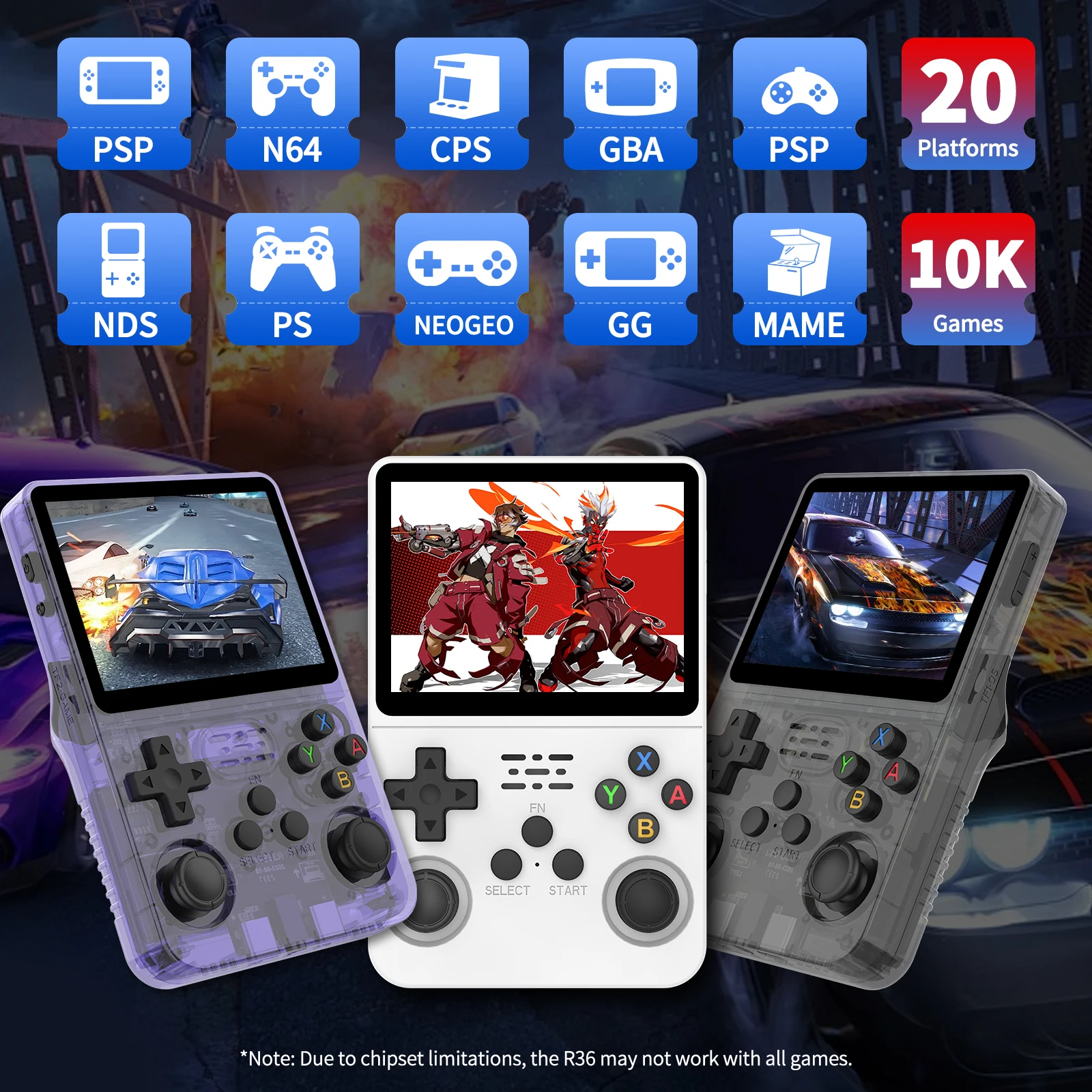 R40 Retro Przenośna Konsola do – Gaming Console Linux recenzja i cena