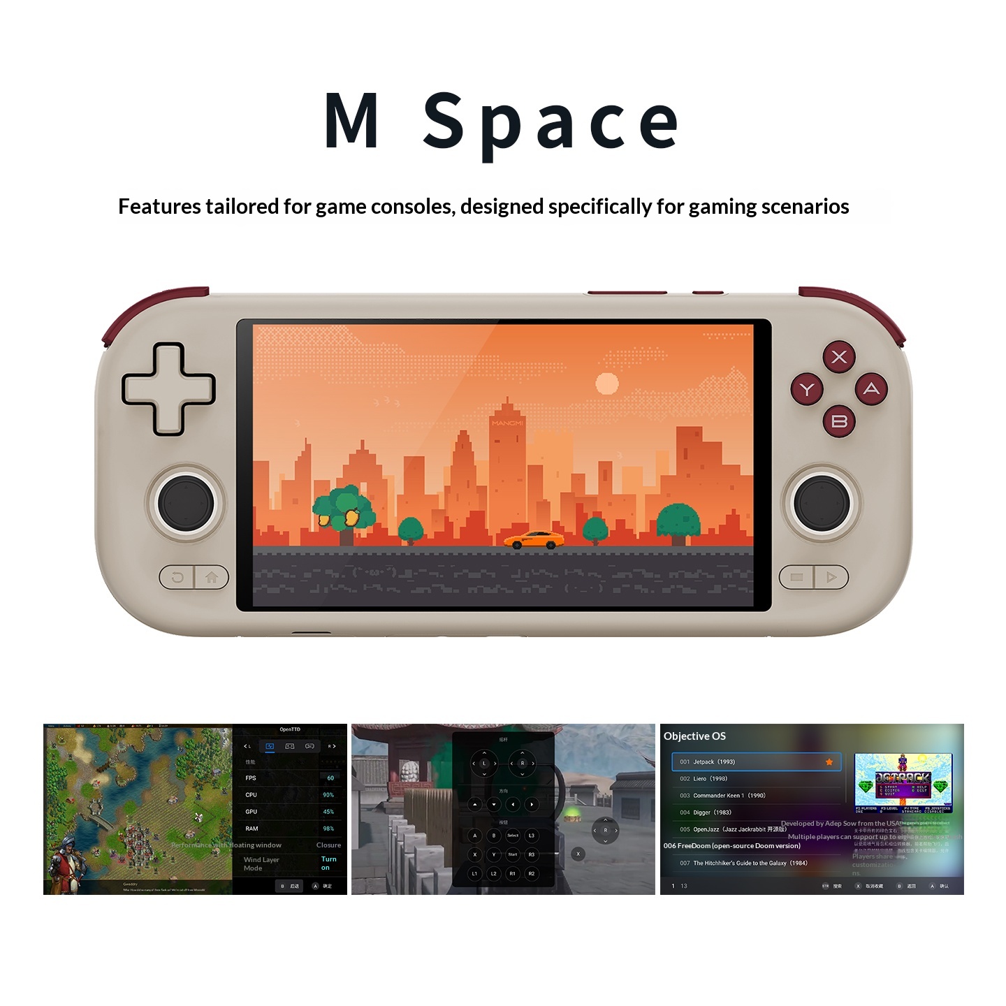 Konsola do gier przenośna Mang – Gaming Console Bluetooth recenzja i cena