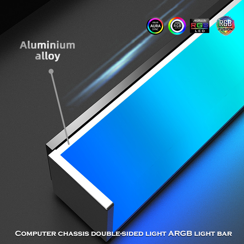 Pasek LED RGB do obudowy kompu – Led Gaming Light Strip recenzja i cena