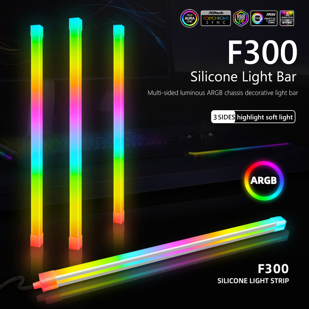 1/2 sztuk COOLMOON 30cm stopu  – Led Gaming Light Strip recenzja i cena
