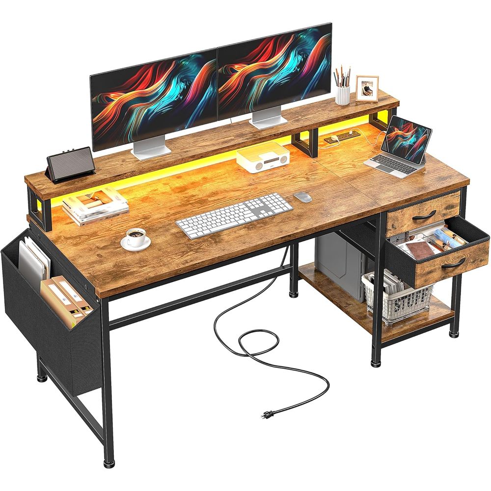 Kompaktowe biurko gamingowe 48 – Led Gaming Light Strip recenzja i cena